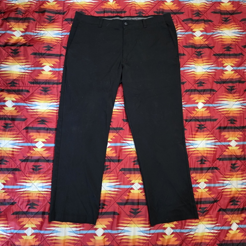 Pro Tour Black Dress Pants Buisness Casual Men’s 38x30